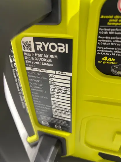 ONE+ 1800-Watt Power Station Inverter,… — Photo 5