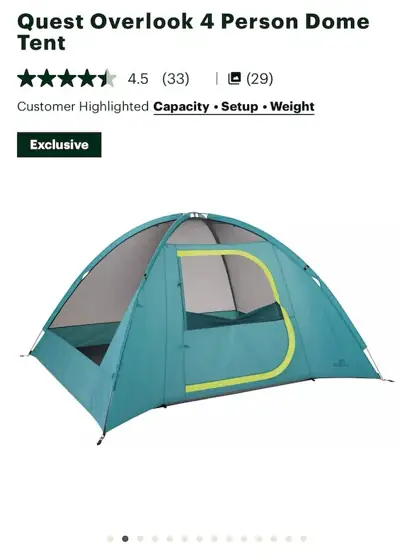 Quest Overlook Dome Tent — Photo 1