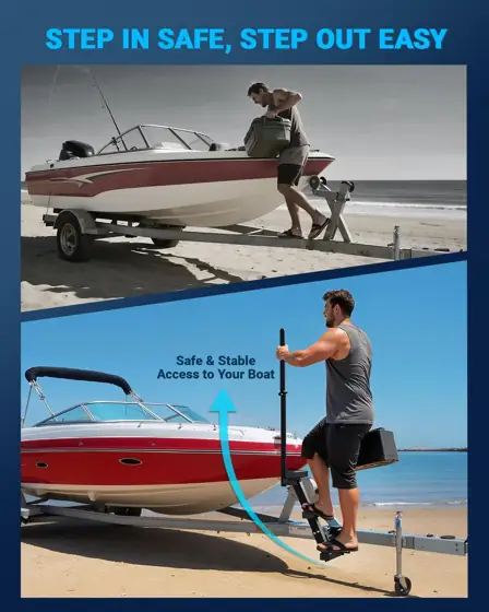 Boat Steps for Trailer Tongue… — Photo 2