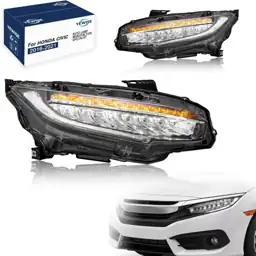 Pair Headlight Assembly Fit for… — Photo 1