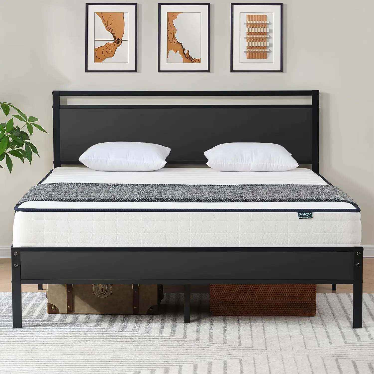 Z-hom Full Bed Frame with… — Photo 1