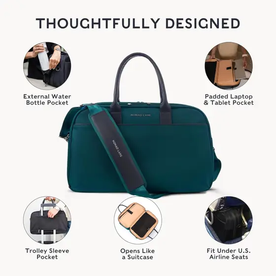 Nomad Lane Carry-On Luggage Duffel… — Photo 2