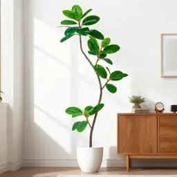 5.2FT Artificial Rubber Tree -… — Photo 1