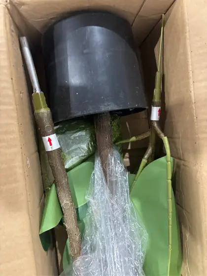 5.2FT Artificial Rubber Tree -… — Photo 5