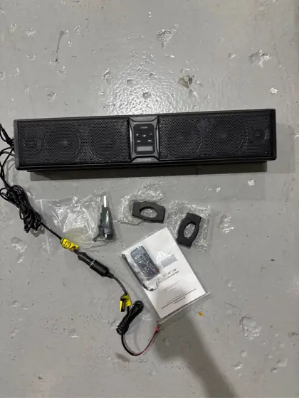 KEMIMOTO 6-Speaker Metal UTV Sound… — Photo 3