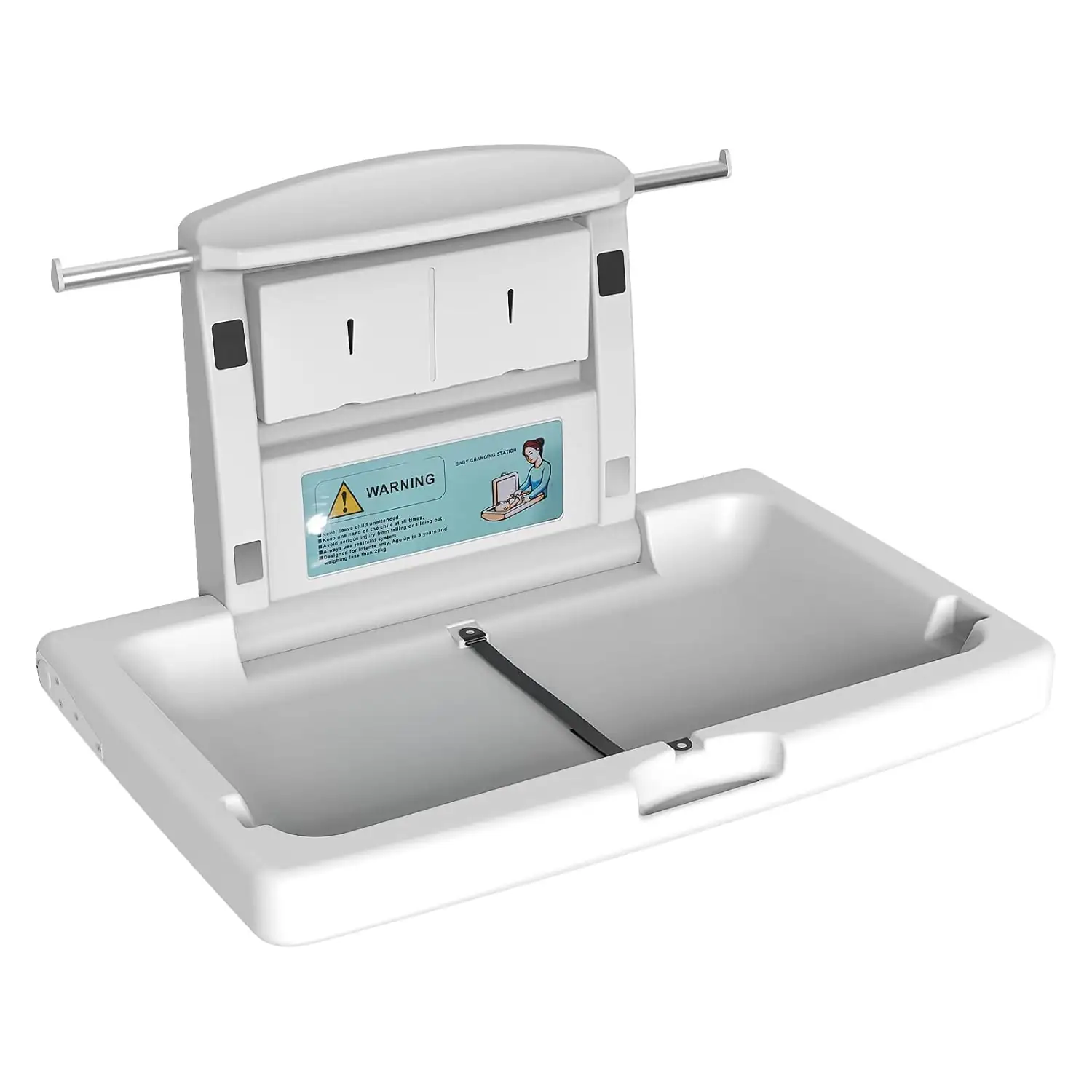 Baby Changing Station Wall Mounted,… — Photo 1