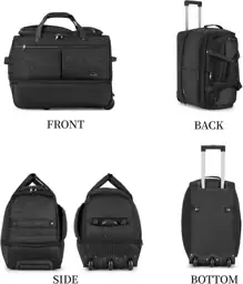 Expandable Rolling Duffle Bag with… — Photo 2