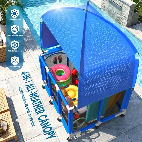 Pool Float Storage with Canopy,… — Photo 2