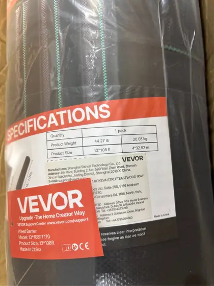 VEVOR 13 ft x 108… — Photo 5