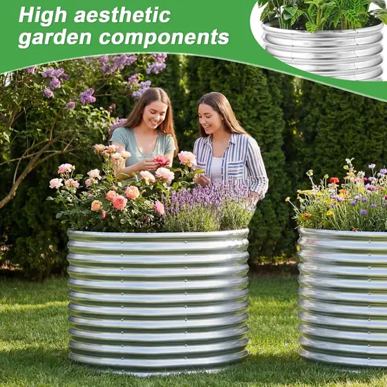 AHEONLAR 2 Pack 3x3x3ft Round… — Photo 2