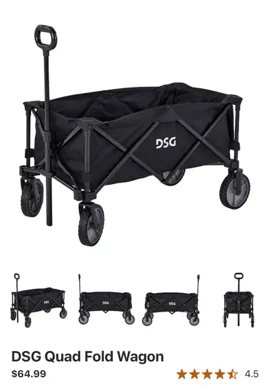 DSG Quad Fold Wagon — Photo 1