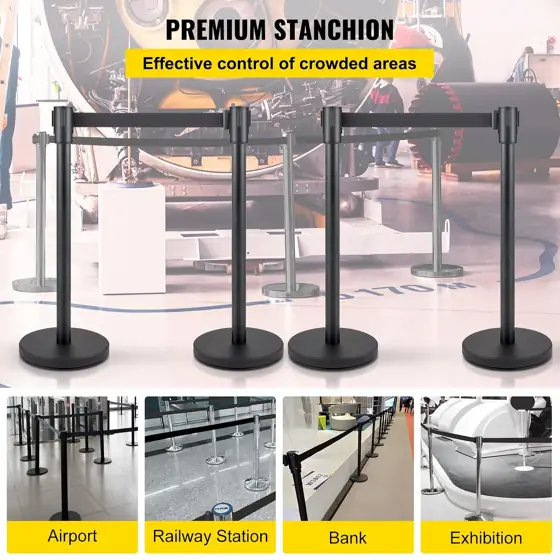 VEVOR Crowd Control Stanchion Set… — Photo 2
