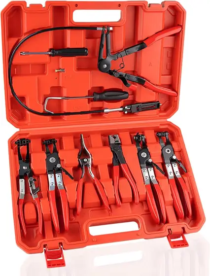 9-Piece Hose Clamp Pliers Set,… — Photo 1