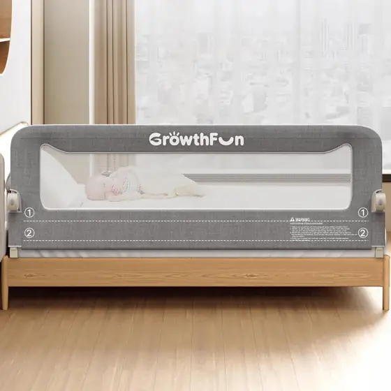 Foldable Toddler Bed Rail, 71in… — Photo 1