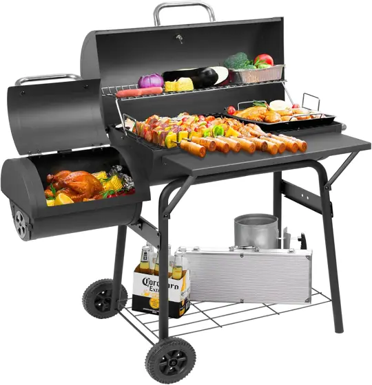 Kendane Barrel Charcoal Grill with… — Photo 1