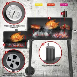 Kendane Barrel Charcoal Grill with… — Photo 2
