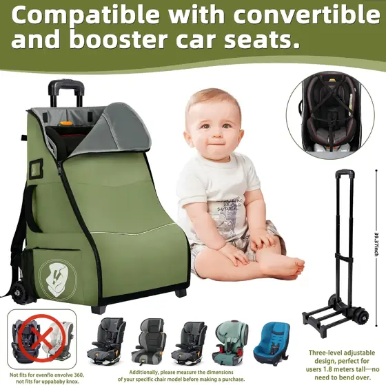Car Seat Travel Bag with… — Photo 2