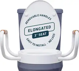 Lunderg Solva Raised Toilet Seat… — Photo 1