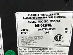 26 in. Ventless Infrared Electric… — Photo 4