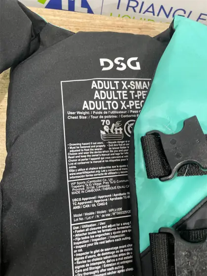 DSG Women's Nylon Life Jacket — Photo 3