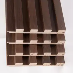 Walnut Slat Solid Wood Wall… — Photo 1