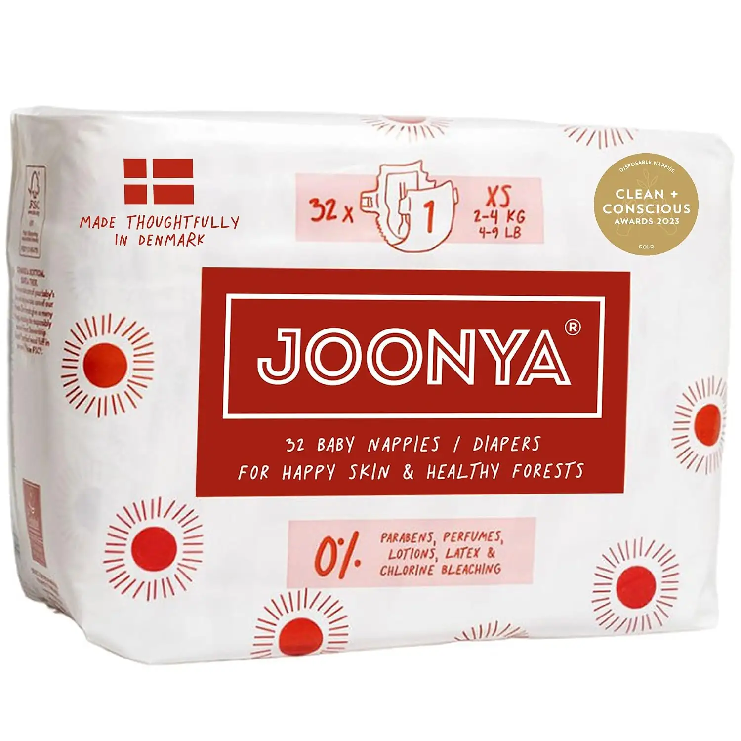 JOONYA Baby Diapers, Non-Toxic, Size… — Photo 1
