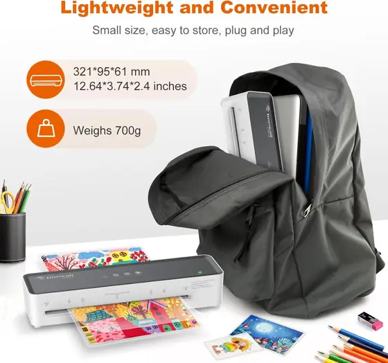Bonsaii 9 Inch Thermal Laminator… — Photo 2