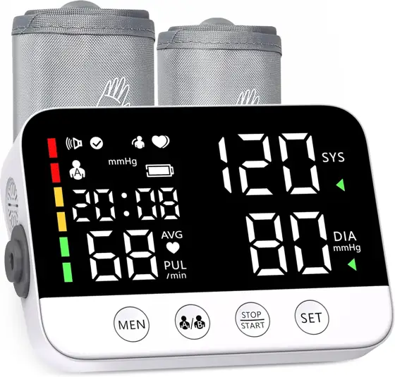 Blood Pressure Monitor, USB Rechargeable… — Photo 1