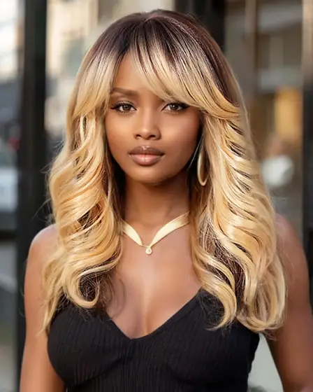 Allbell Body Wave Wig with… — Photo 1