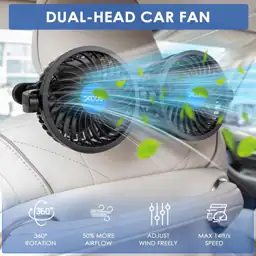 XOOL Electric Car Fan for… — Photo 2