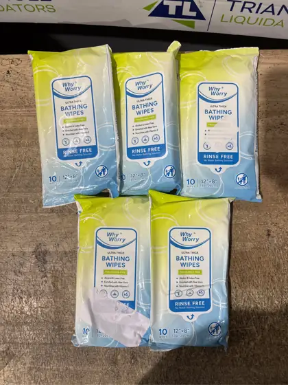 WhyWorry Bathing Wipes for Adults… — Photo 3