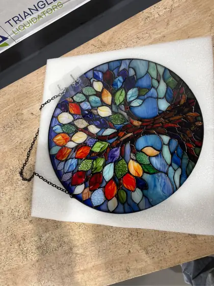 Colorful Tree of Life Stained… — Photo 4