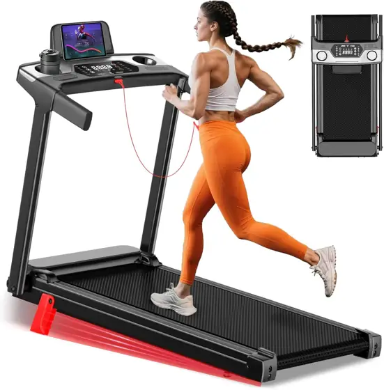 FutureGlide Foldable Treadmill for Home,… — Photo 1