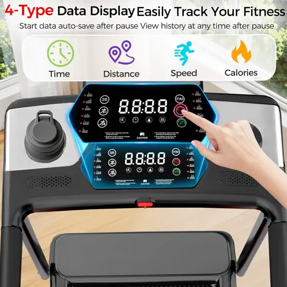 FutureGlide Foldable Treadmill for Home,… — Photo 2
