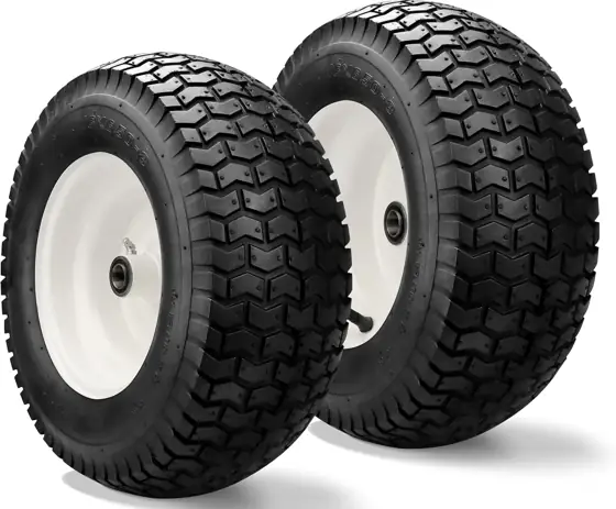 2x 16x6.50-8 Tire & Rim… — Photo 1