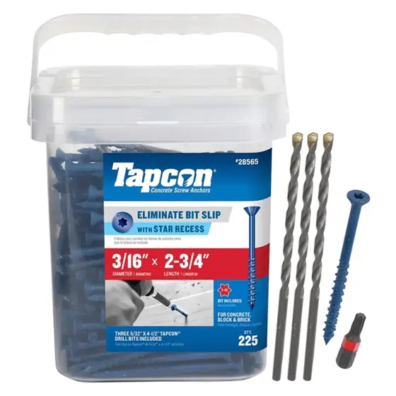 Tapcon 3/16 in. in. X… — Photo 2