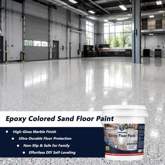 Epoxy Colored Sand Floor Paint… — Photo 2