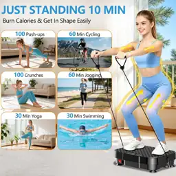 Vibration Plate Exercise Machine ,250… — Photo 2