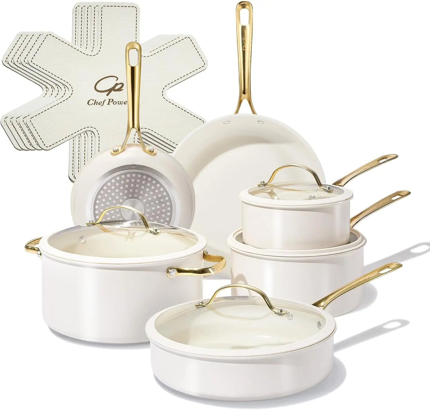 Chef Power Ceramic Cookware Sets,… — Photo 1