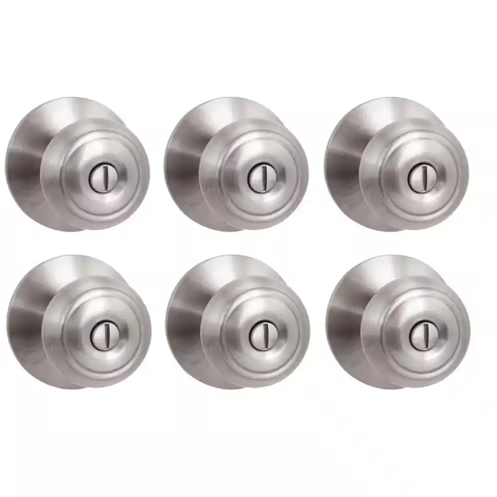 Hartford Satin Nickel Bed/Bath Door… — Photo 1