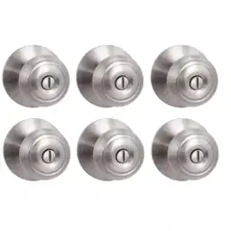 Hartford Satin Nickel Bed/Bath Door… — Photo 1