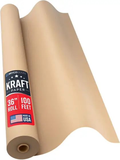 Brown Kraft Paper Roll 36"… — Photo 1
