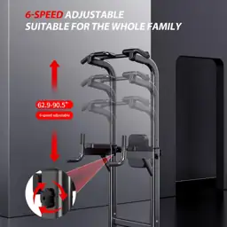 Power Tower: Adjustable Height Pull-Up… — Photo 2