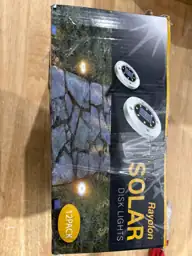 12 pack solar disk lights — Photo 4