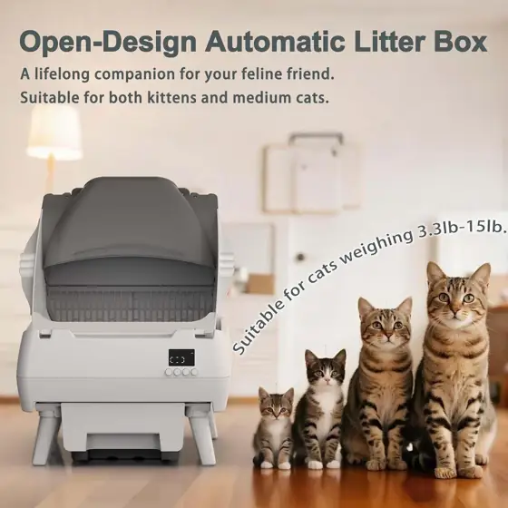 Automatic Self-Cleaning Cat Litter Box… — Photo 2