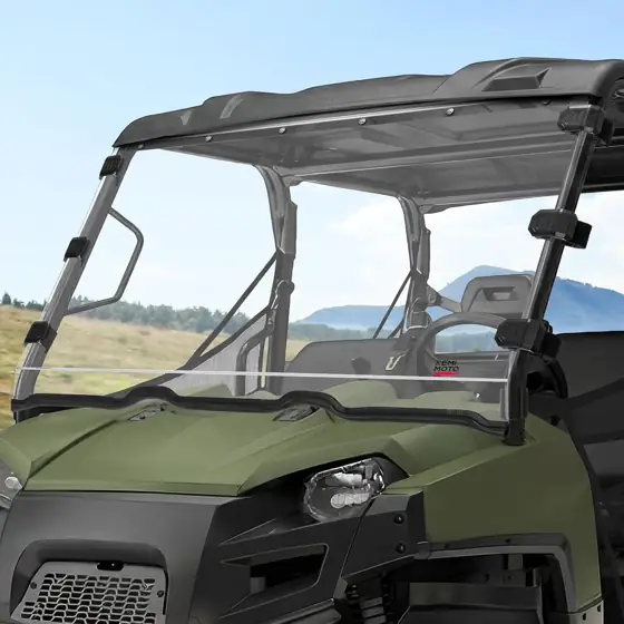 KEMIMOTO UV-Resistant Windshield for Polaris… — Photo 1