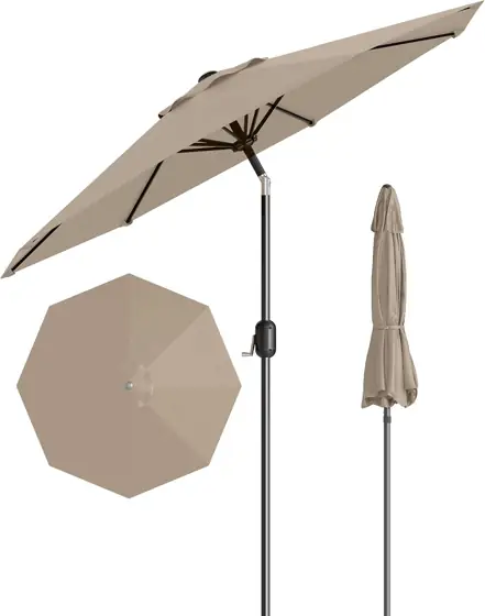 GarveeLife 9FT Outdoor Patio Umbrella… — Photo 1