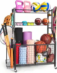 Mythinglogic Rolling Sports Equipment Organizer… — Photo 1