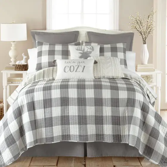 Camden Grey King/Cal King Quilt… — Photo 1