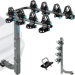 Premium 4-Bike Hitch Rack 240… — Photo 1